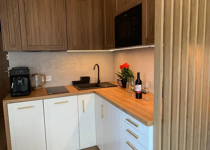 Piaskowe Z Balkonem Apartamento Rowy (Pomerania)